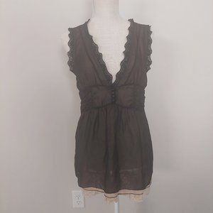 Odille Black Lace Top 8